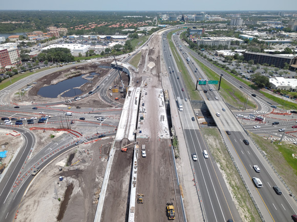 Major Traffic Shift Coming to I-4 at Sand Lake Road