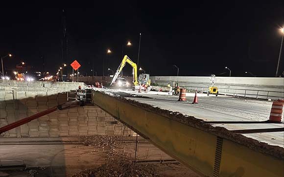 Clearing the Way for New Bridges at Sand Lake Road