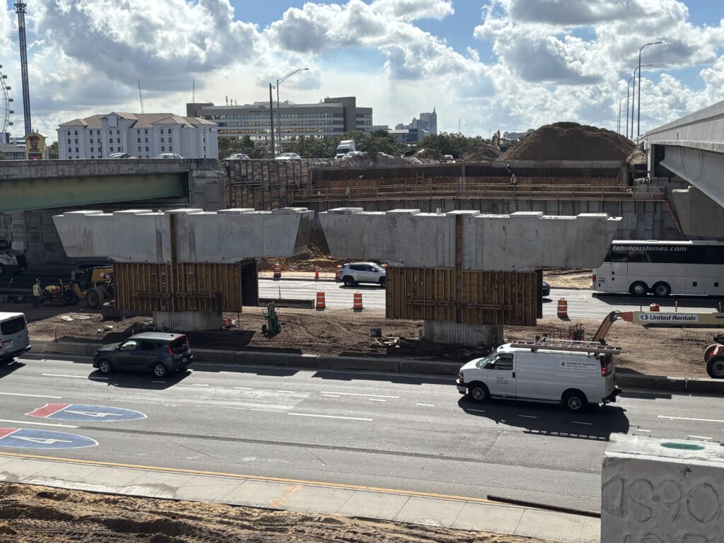 Project Photo of SLR bridge piers