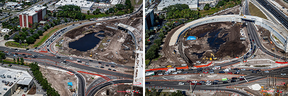 Daryl Carter Parkway DDI before and after image