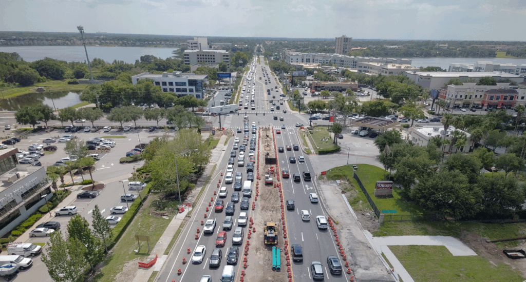 Closure Northbound Turkey Lake Rd and Sand Lake Rd on July 13th
