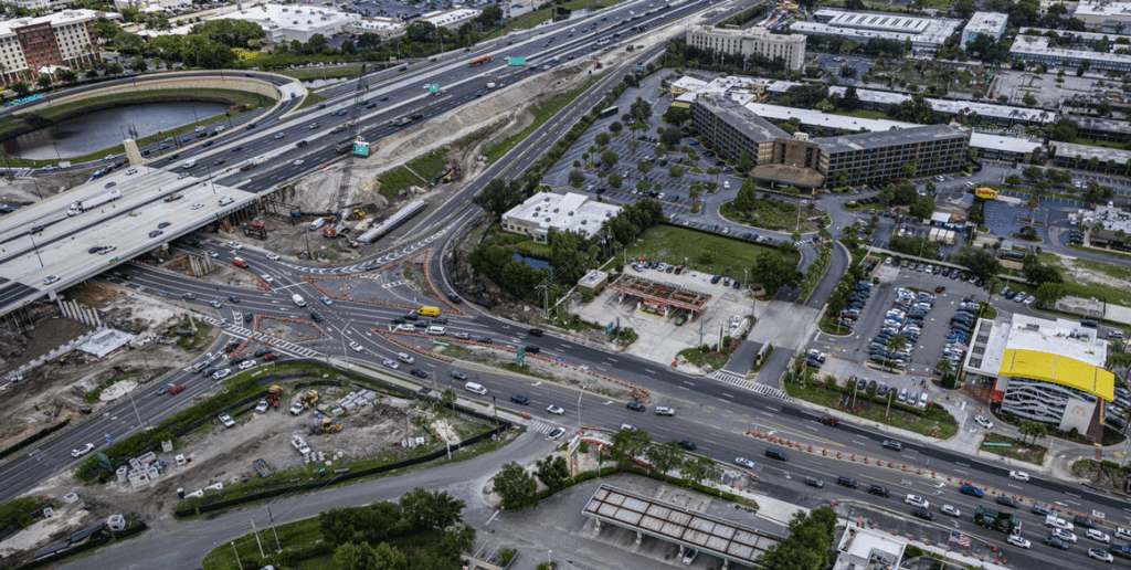 Modification at i4 interchange at State Road 482